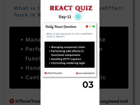 React Short 7